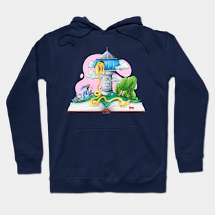 Fairytale Castle Waterolor Hoodie